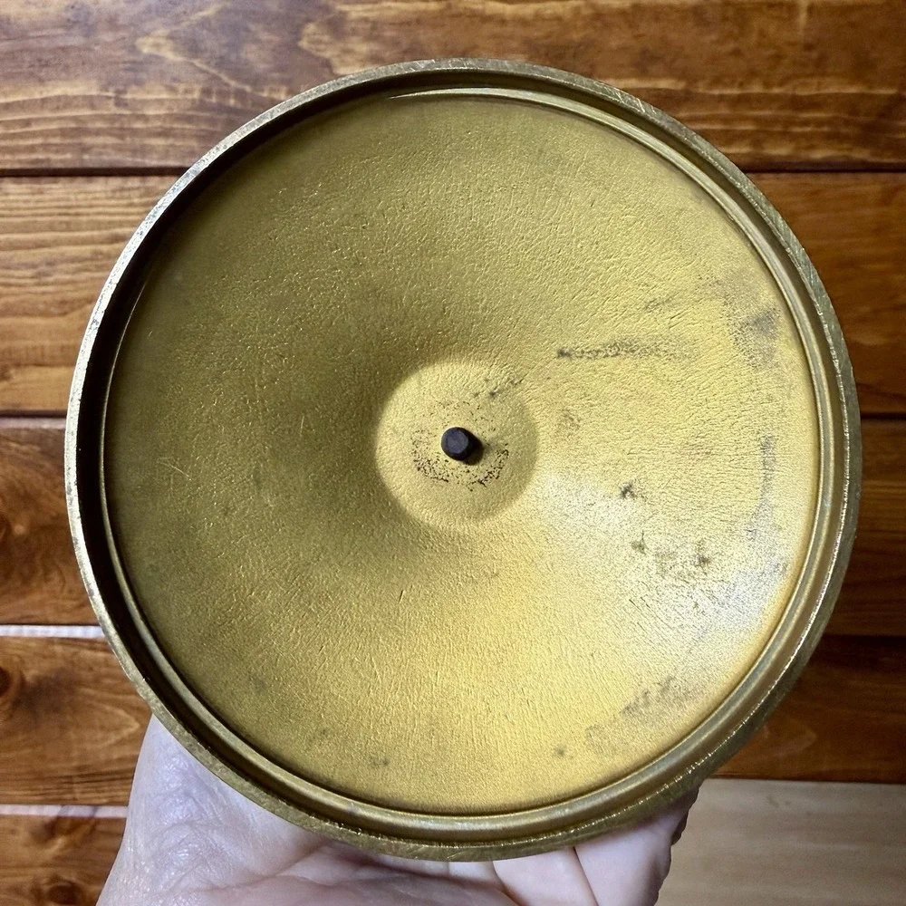 Vintage Brass & Bakelite Alter Candlestick